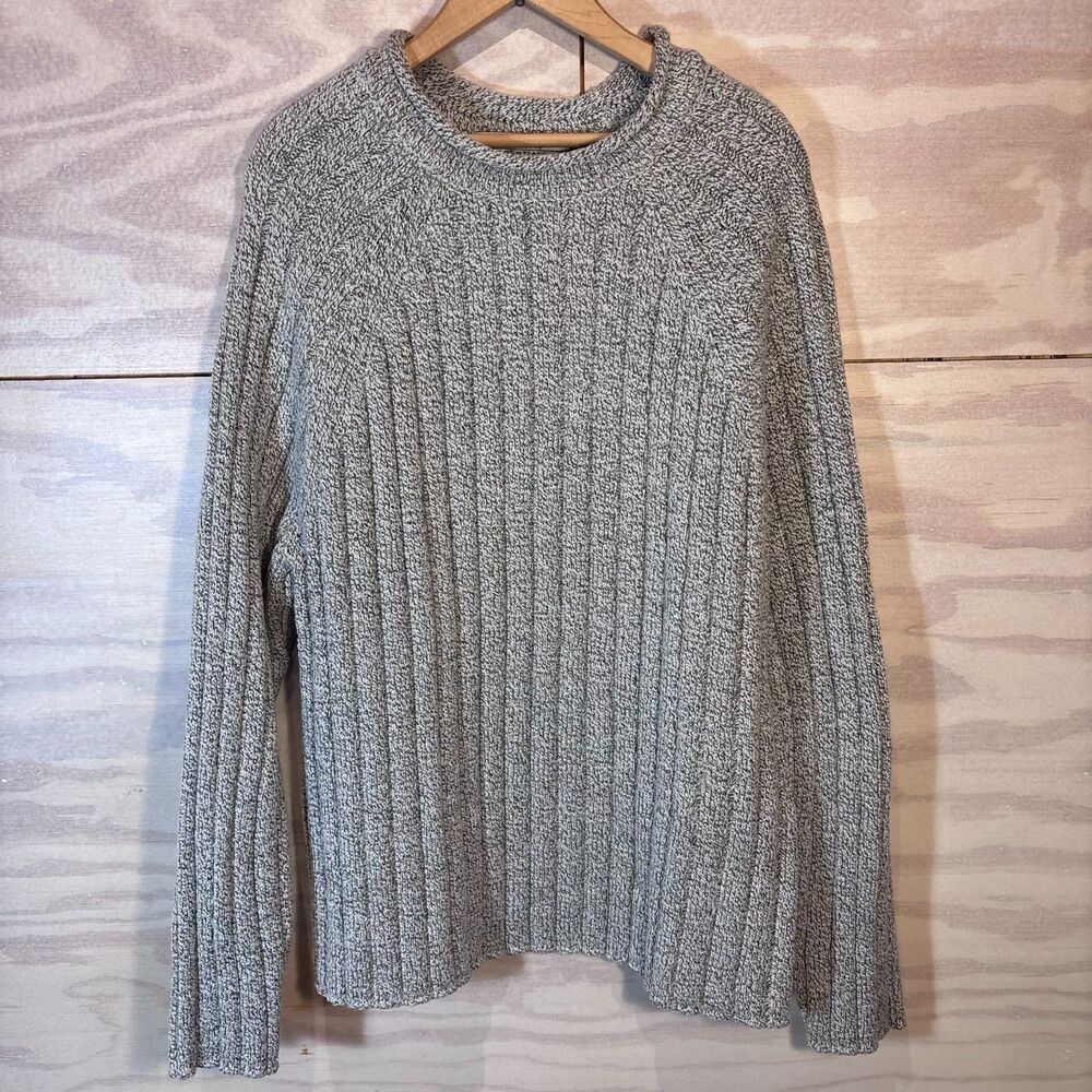 Carolyn Taylor Essentials Vintage Roll Neck Knit Sweater Womens XL 90s Grandma